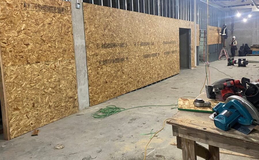 Temporary Parkade with Proposed Offices