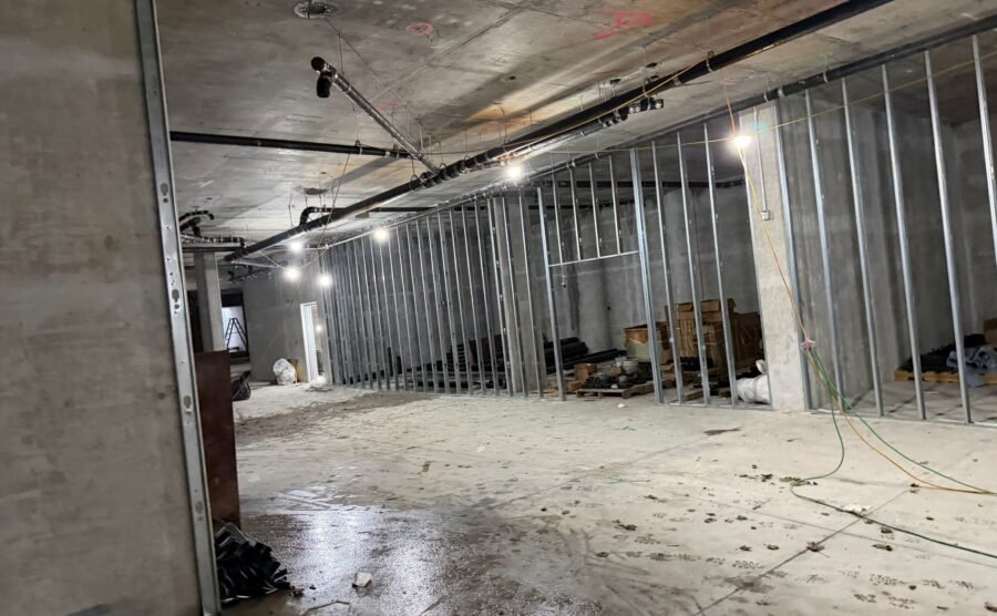 Temporary Parkade with Proposed Offices