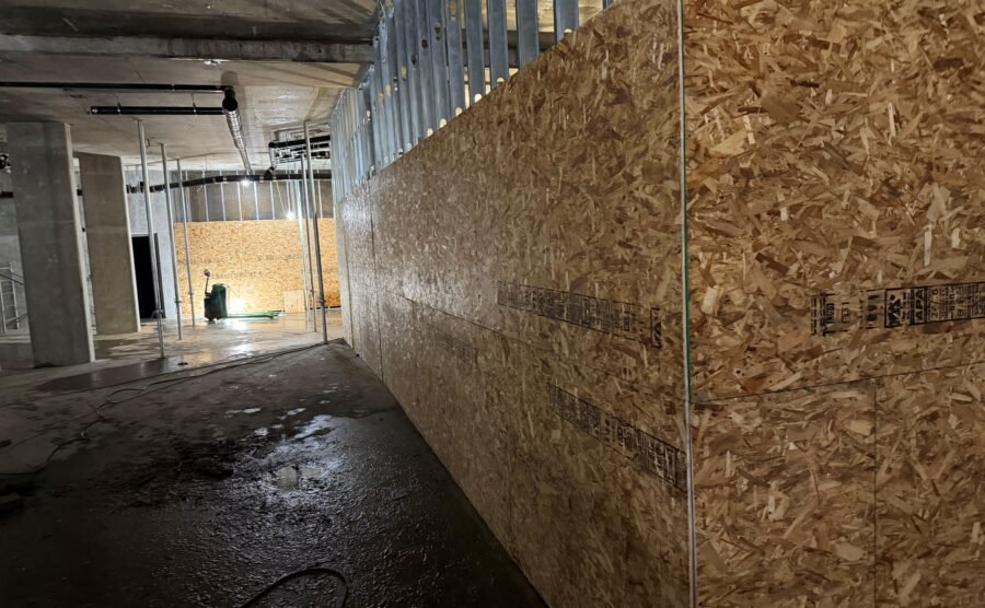 Temporary Parkade with Proposed Offices