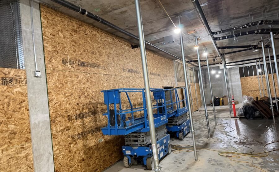 Temporary Parkade with Proposed Offices