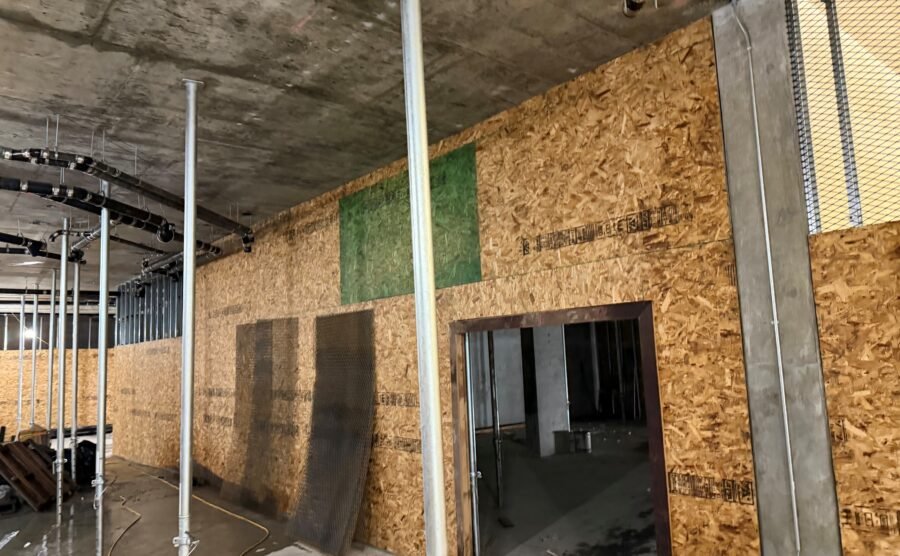 Temporary Parkade with Proposed Offices